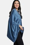 Zivame Velour Sleep Shrug - Reflecting Pond — thumbnail 3
